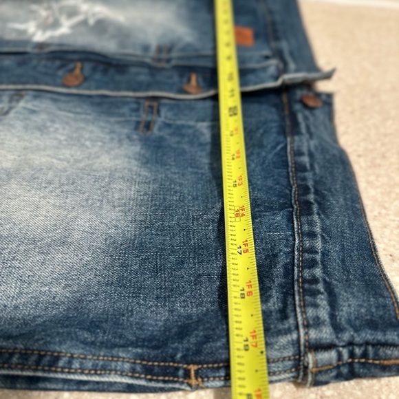 Billionaire Boys Club Button Up Denim Jacket Stars Faded Wash Distressed Collar - Picture 13 of 16